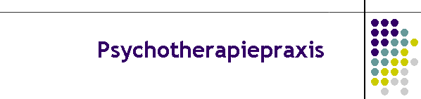 Psychotherapiepraxis